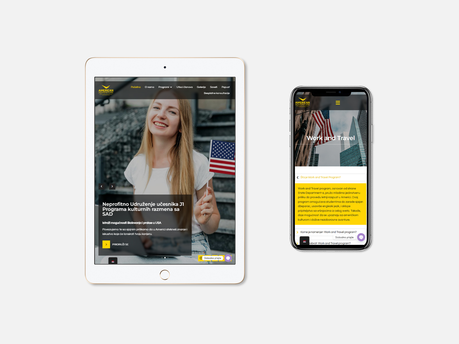 iPad, iPhone